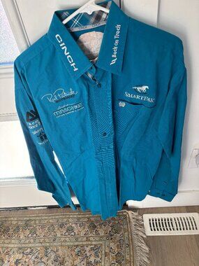 Genuine Cinch Rodeo Sponsor Shirt XL